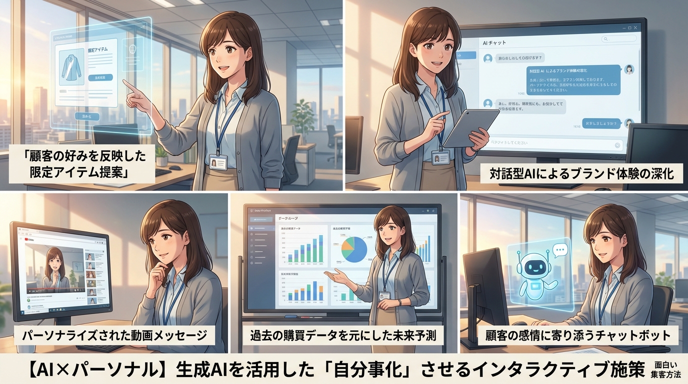 【AI×パーソナル】生成AIを活用した「自分事化」させるインタラクティブ施策