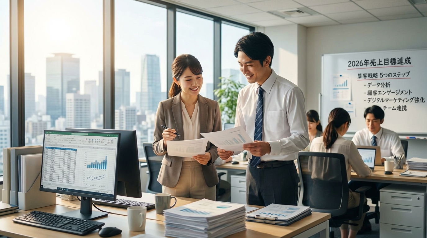 2026年に売上を最大化させる！集客力を高める5つの基本ステップ