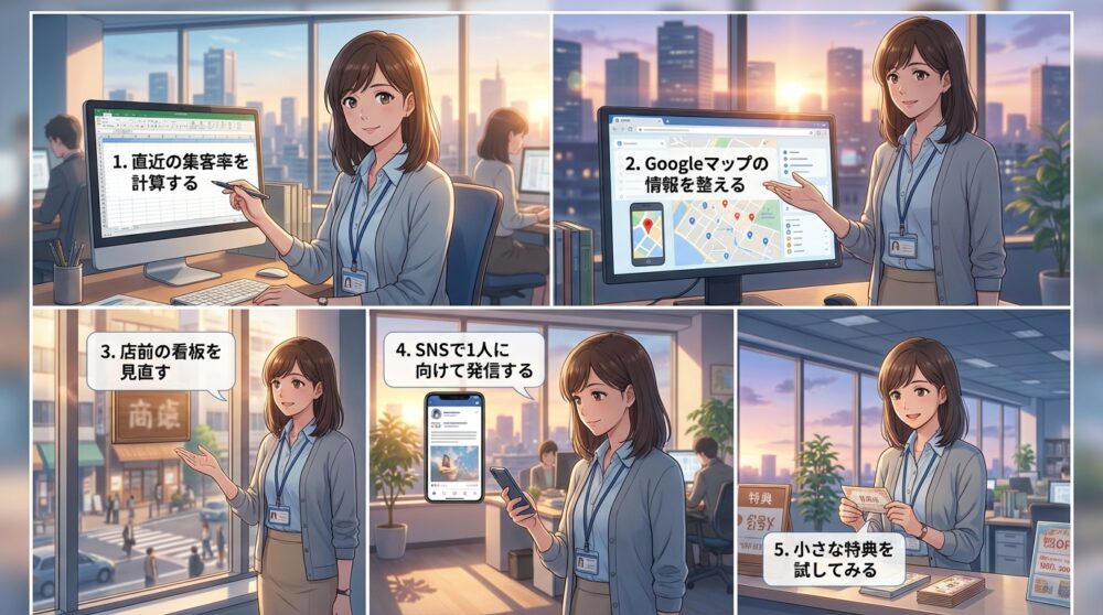 初心者がまず取り組むべき改善の優先順位