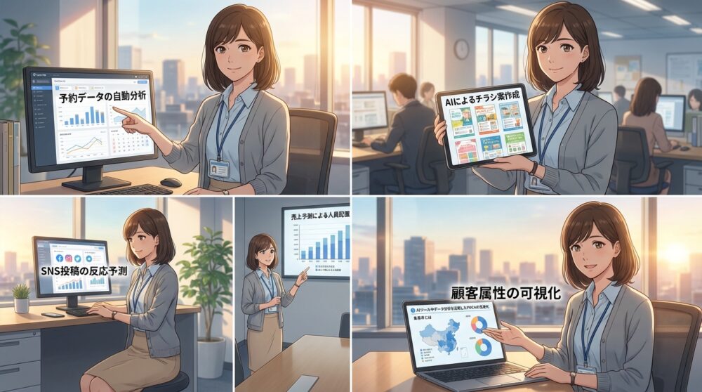 ⑤ AIツールやデータ分析を活用したPDCAの高速化