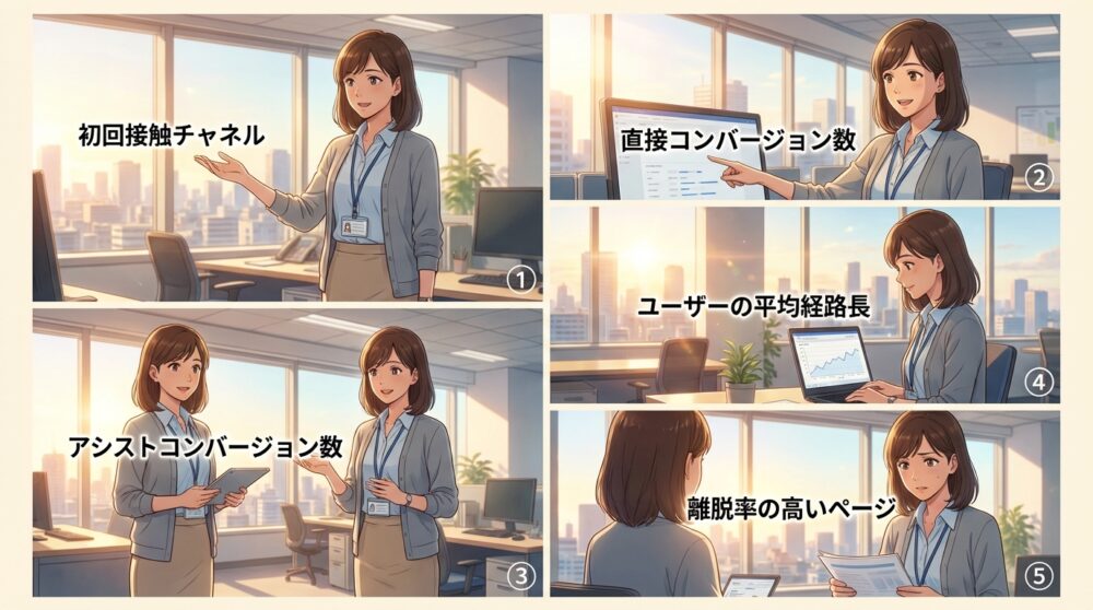 Googleアナリティクスを用いた流入経路別の貢献度可視化