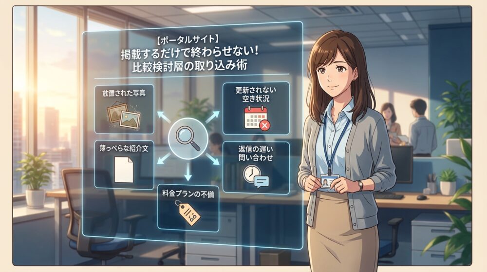 6. 【ポータルサイト】掲載するだけで終わらせない！比較検討層の取り込み術