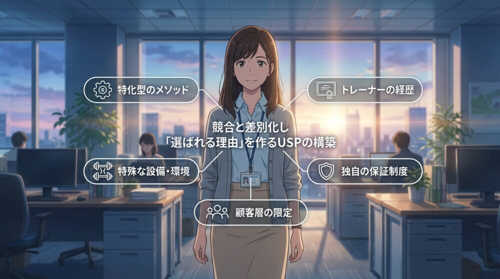 競合と差別化し「選ばれる理由」を作るUSPの構築