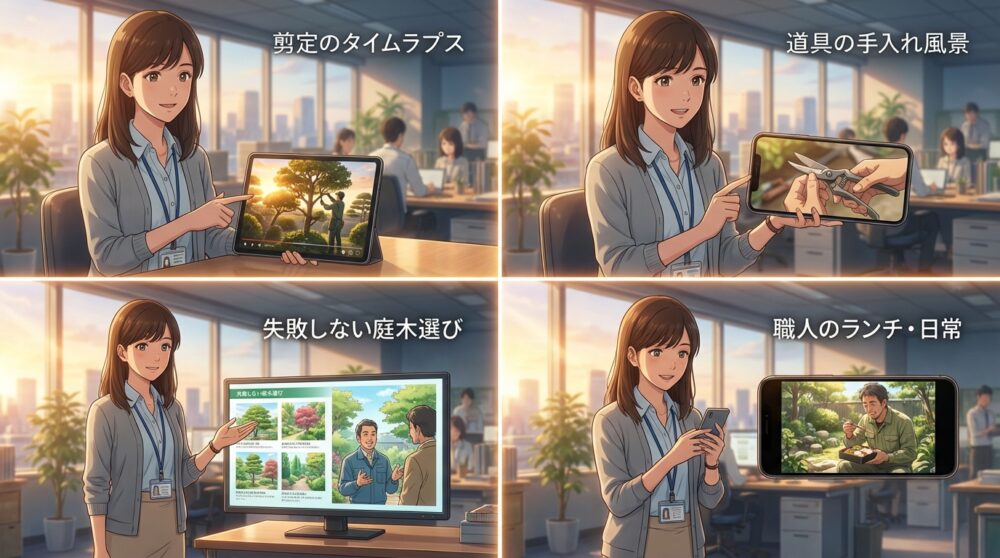 【SNS・動画】ショート動画で「職人の顔と技術」を見せるファン化術