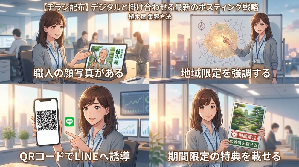 【チラシ配布】デジタルと掛け合わせる最新のポスティング戦略