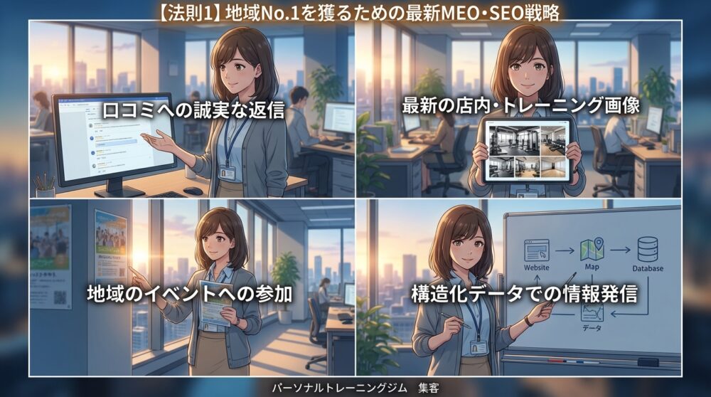 【法則1】地域No.1を獲るための最新MEO・SEO戦略