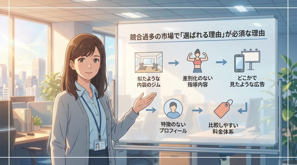 競合過多の市場で「選ばれる理由」が必須な理由