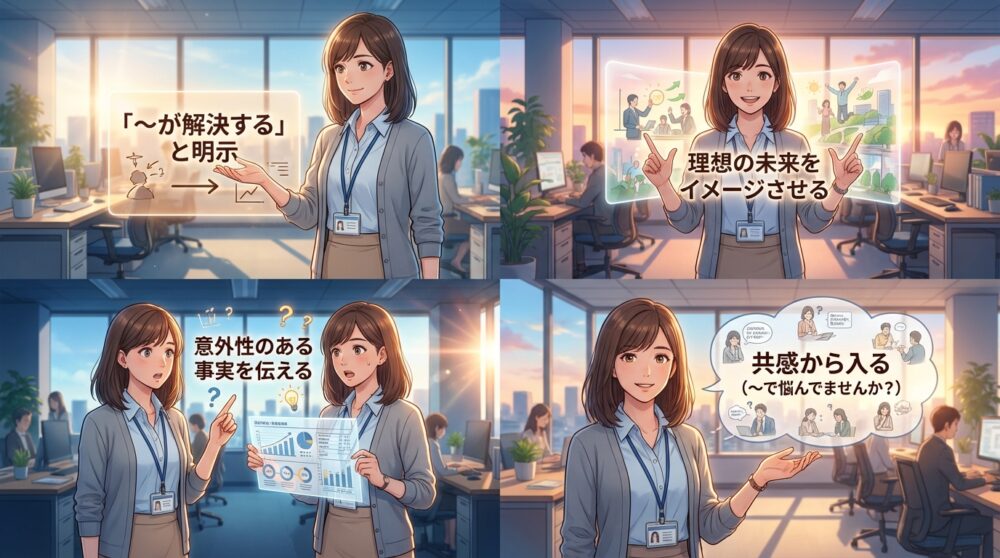 潜在顧客の興味を惹く「ベネフィット」中心のメッセージング