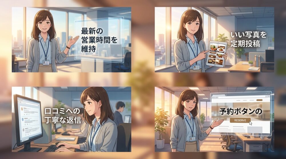 3. ローカルSEO(MEO)の徹底強化で「今すぐ客」を確実に捕まえる