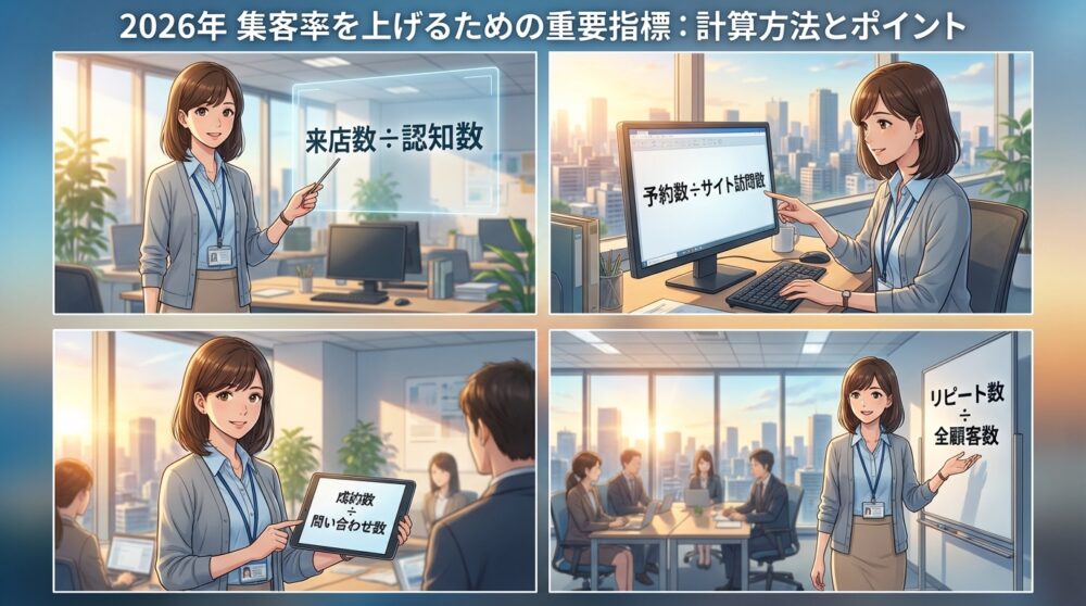 集客率の計算方法と2026年に重視すべき指標