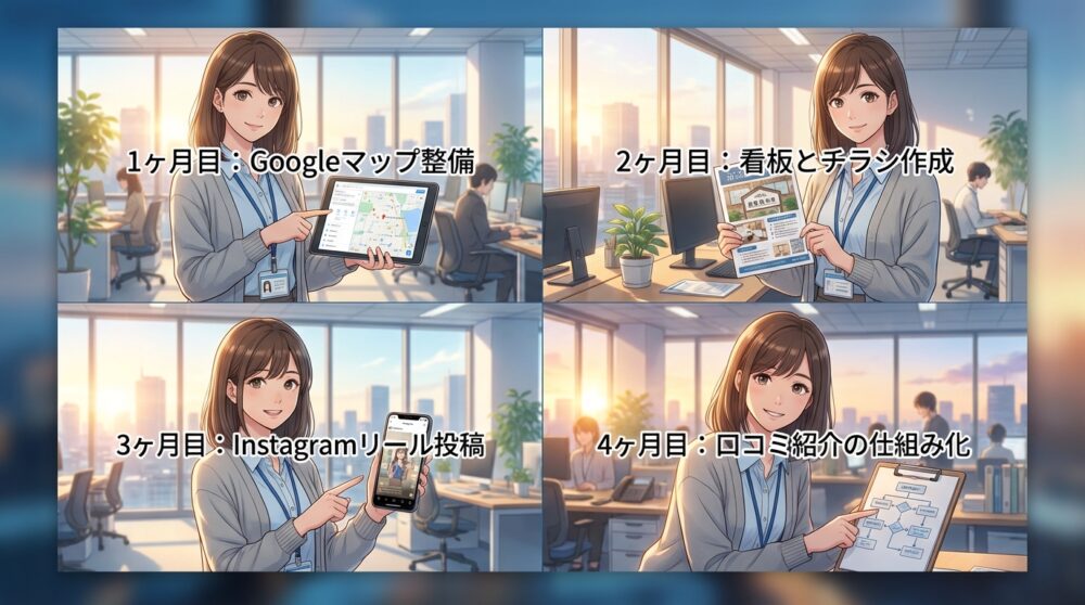 月5名の新規客獲得に向けた現実的なロードマップ