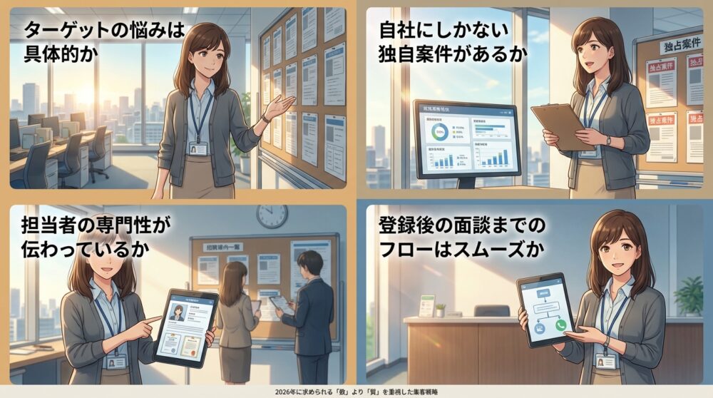 2026年に求められる「数」より「質」を重視した集客戦略