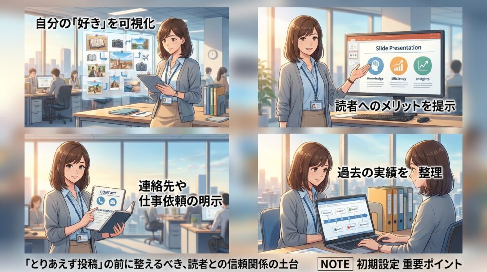 「とりあえず投稿」の前に整えるべき、読者との信頼関係の土台