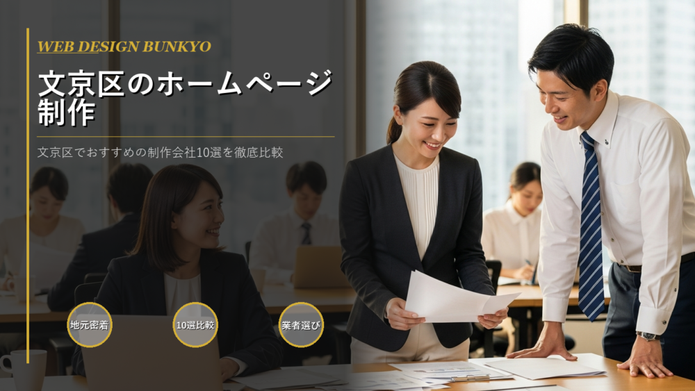 文京区　ホームページ制作会社　比較
