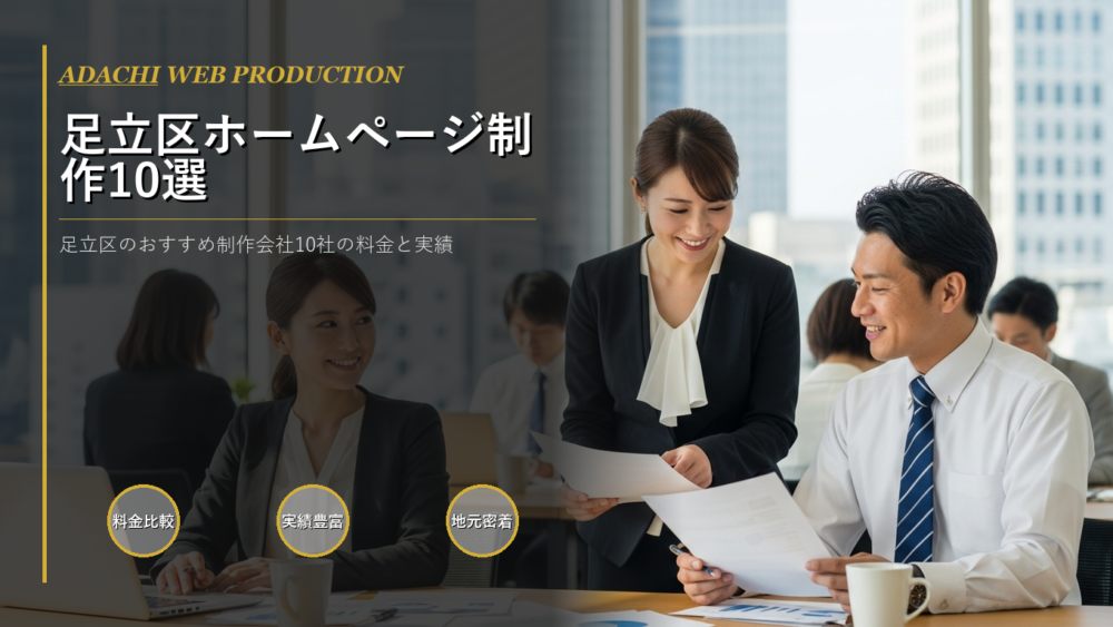 足立区 ホームページ制作