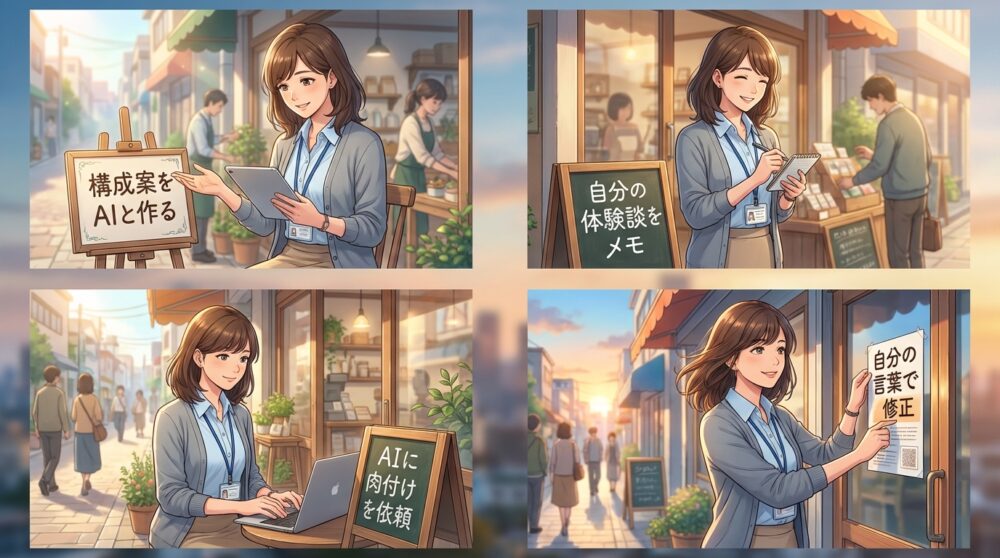 AI活用型コンテンツで差別化する個人事業主の集客方法