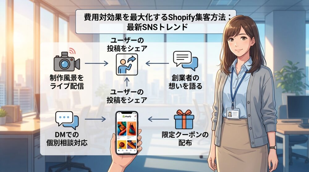 費用対効果を最大化するShopify集客方法:最新SNSトレンド