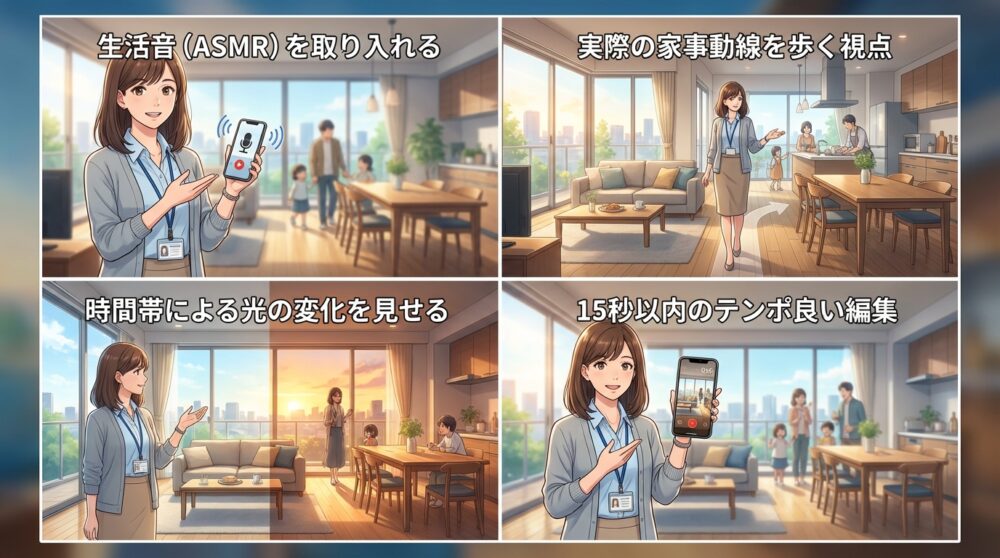 Instagramのリール動画で「暮らしの疑似体験」を演出するコツ