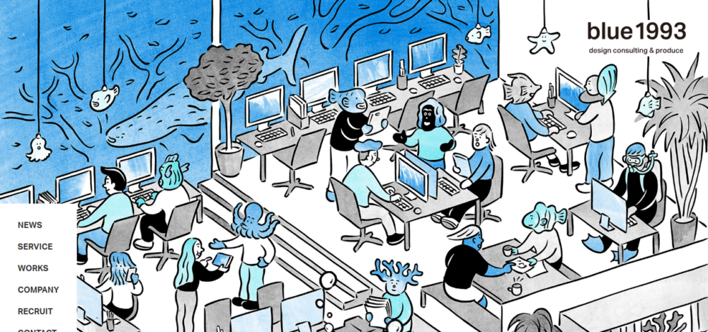 株式会社blueの公式サイト