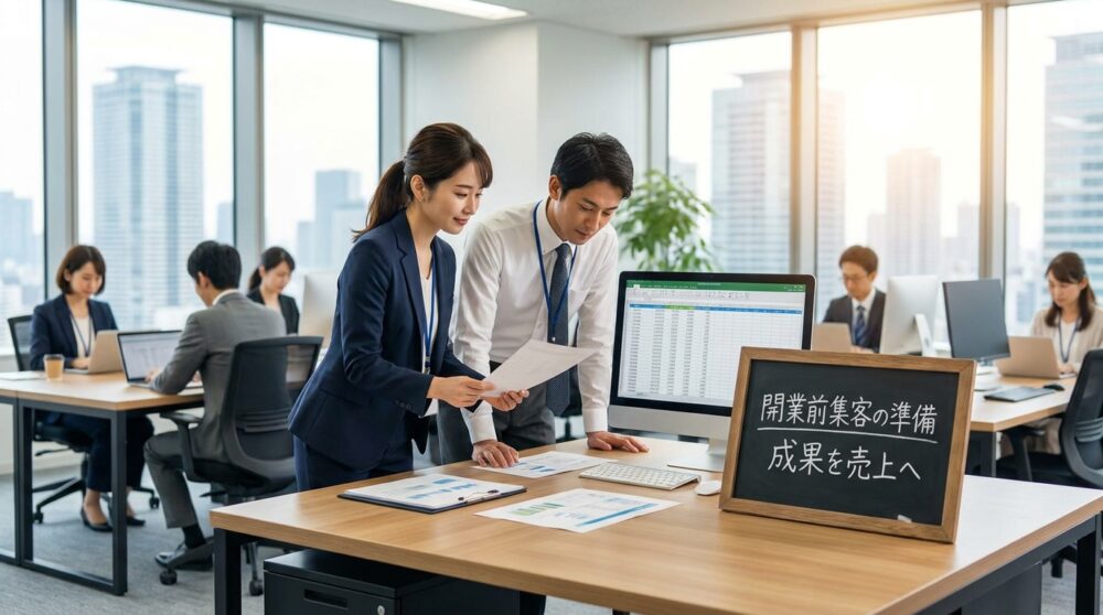 集客の成果を売上に変えるために、開業前にやっておくこと