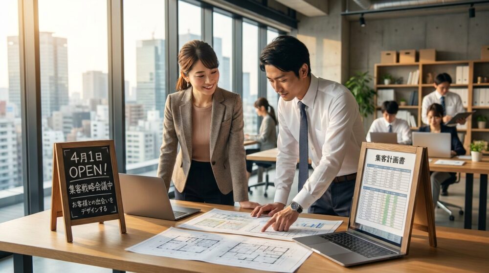 開業時の集客は「売上のスタート地点」を決める設計作業だ