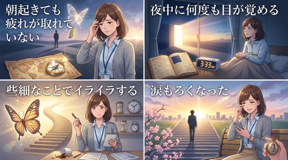 体調や心の状態が安定しなくなってくる