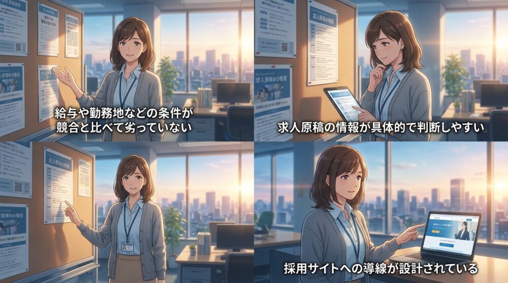 求人媒体からの遷移は今も効くが条件がある