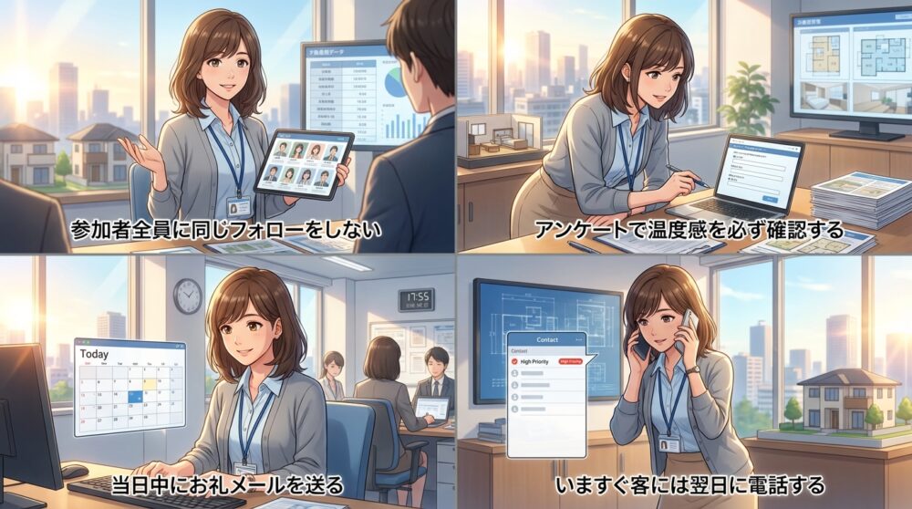 見学会・イベント集客で成約率を高める導線設計