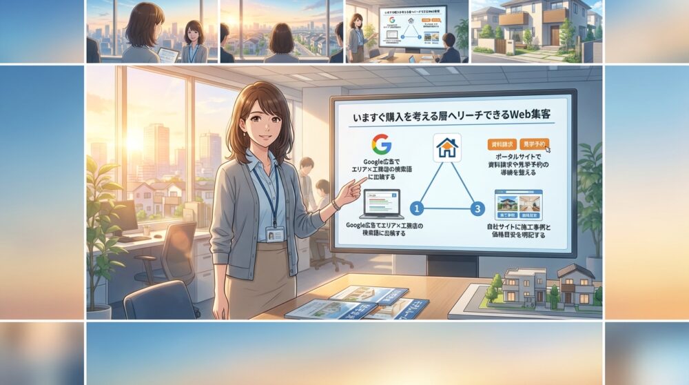 いますぐ購入を考える層へリーチできるWeb集客