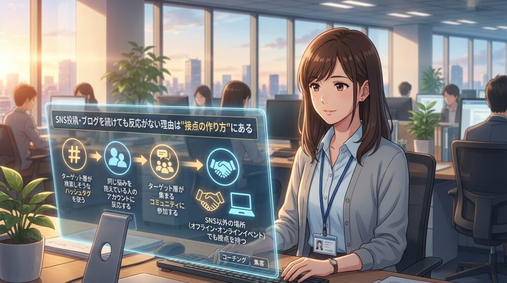 SNS投稿・ブログを続けても反応がない理由は