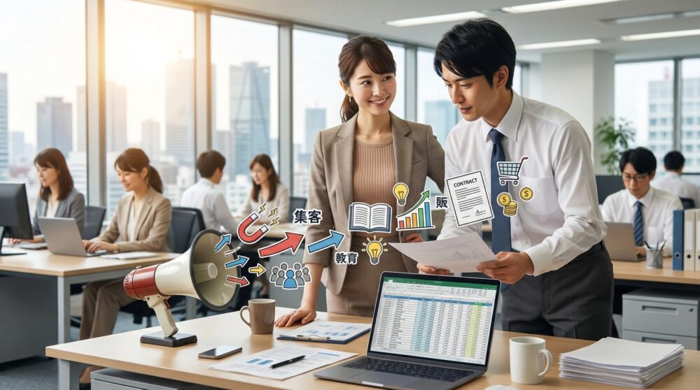 集客から販売まで3ステップを仕組み化する具体的手順