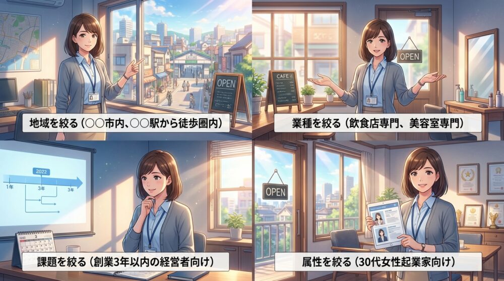 ルール1:自社が1位になれる領域を見つけて絞り込む