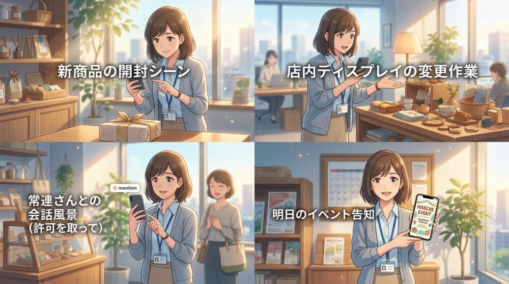 Instagramのストーリーズ機能で日常的な接触回数を増やす