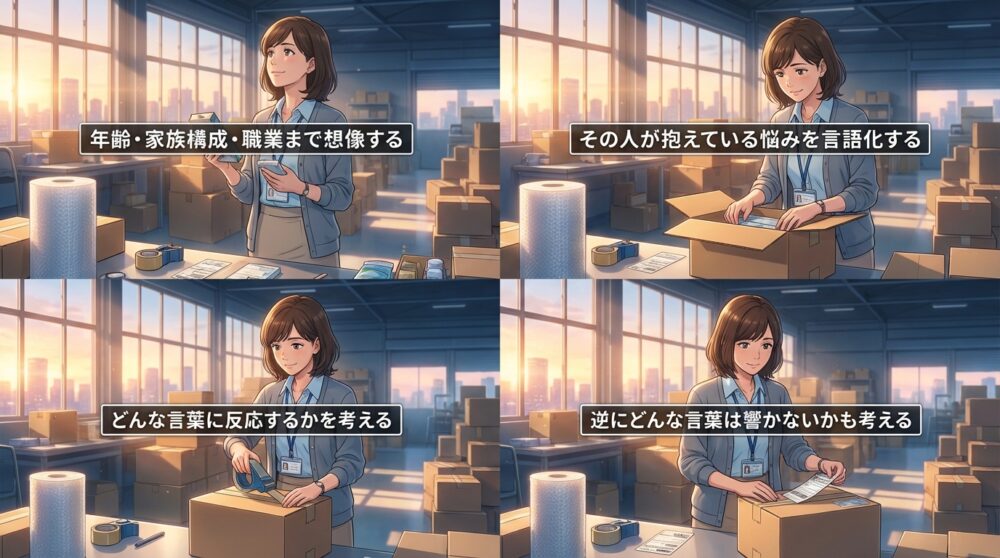 ターゲットが曖昧だと、どの集客方法を選んでも空回りする