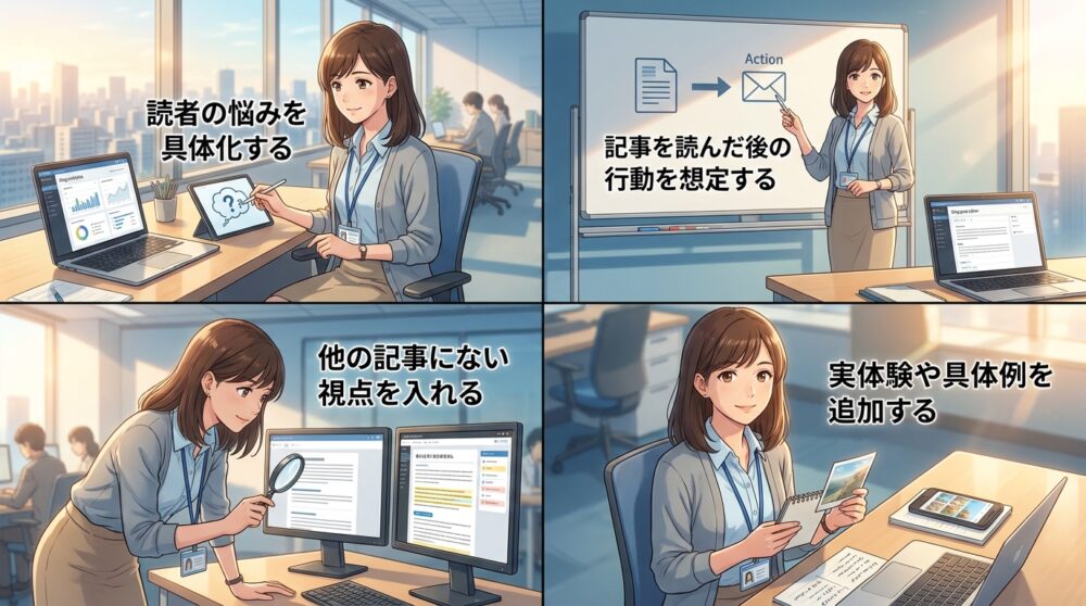 AI生成だけで完結させようとして、価値提供の設計が抜け落ちている