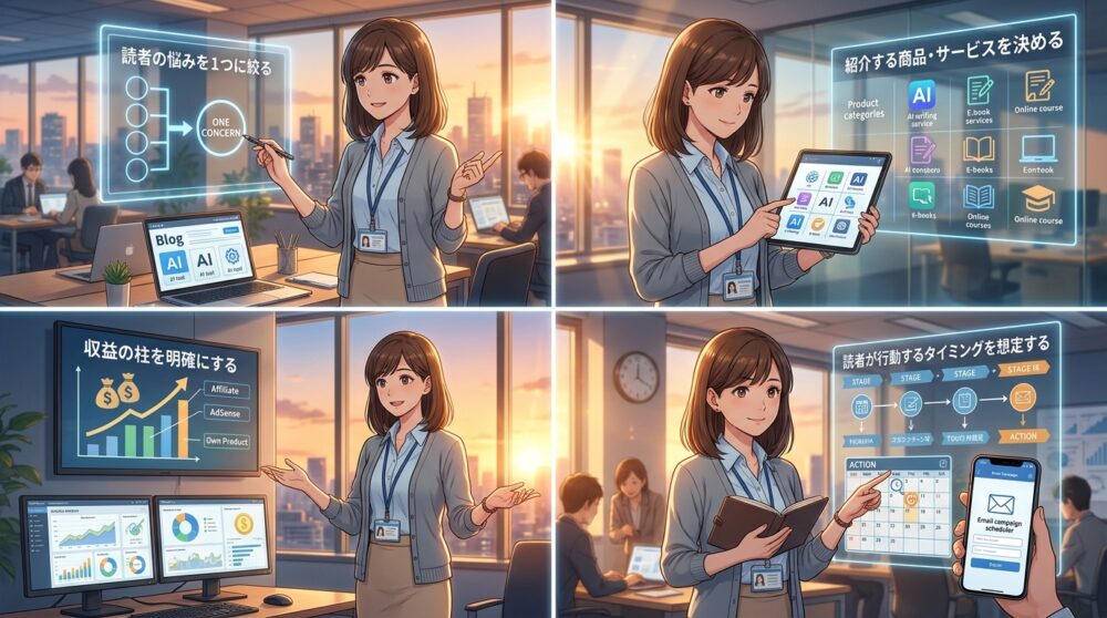 記事を書く前に決めておくべき「収益モデルと読者像」が欠けている