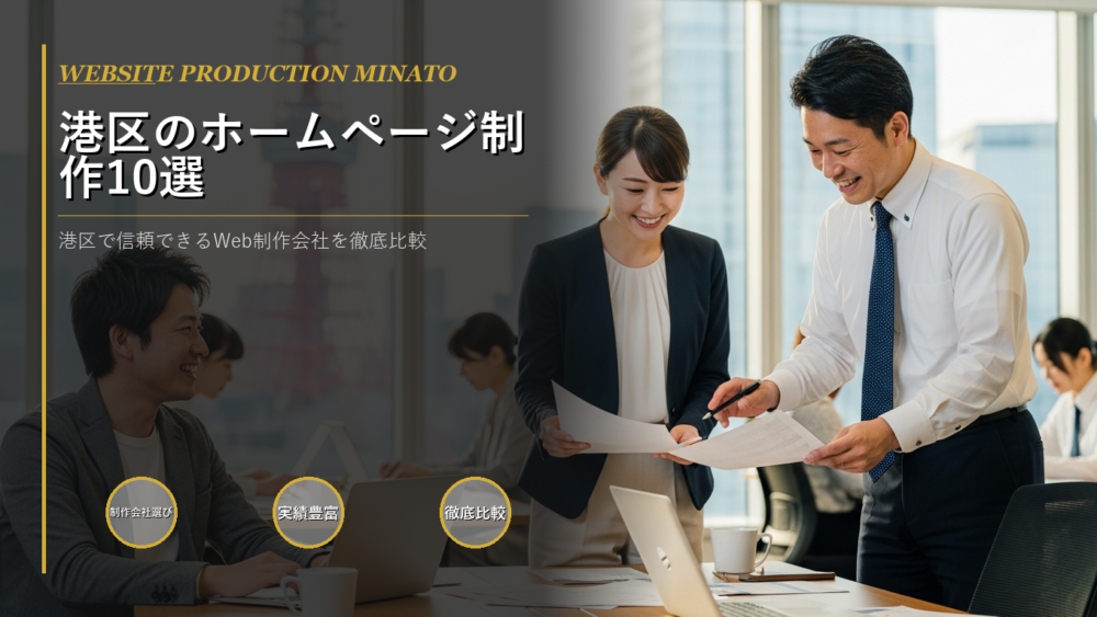 港区 ホームページ制作
