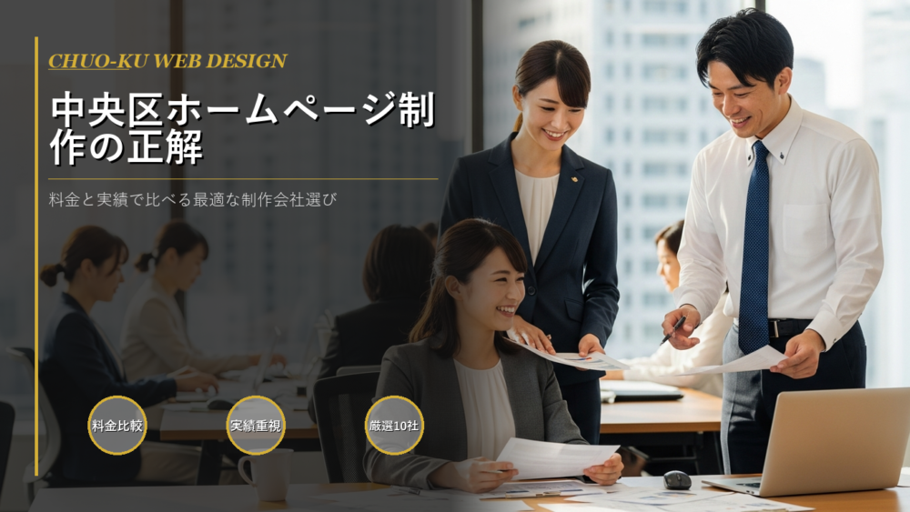 中央区 ホームページ制作