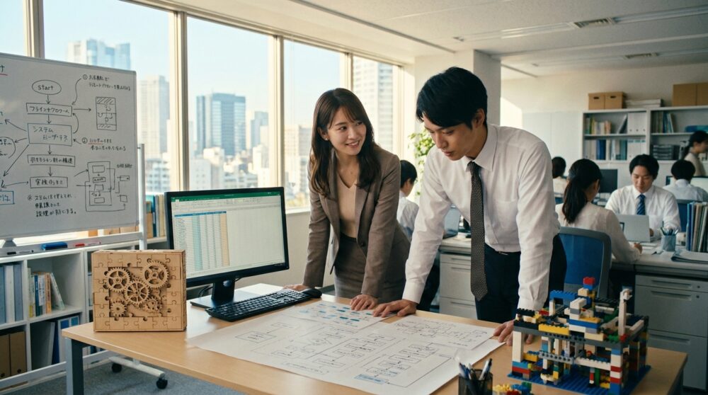 なぜ仕組みづくりがうまい人は、全体を「分解」して考えるのか