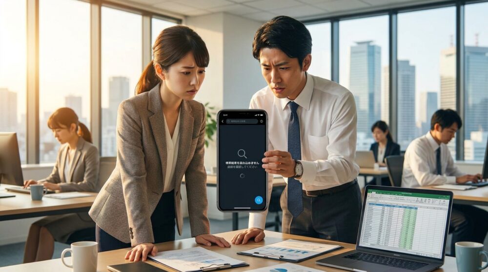 検索できない原因を切り分けるための確認リスト