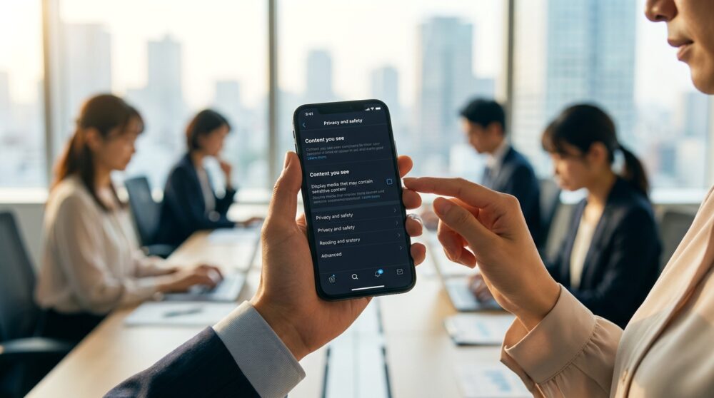 英語表示から日本語に戻す設定手順を順番に追っておく