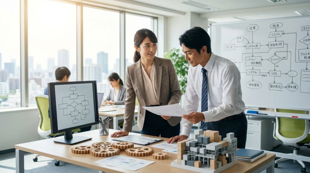 仕組みづくりを現場で実践する4つのステップ