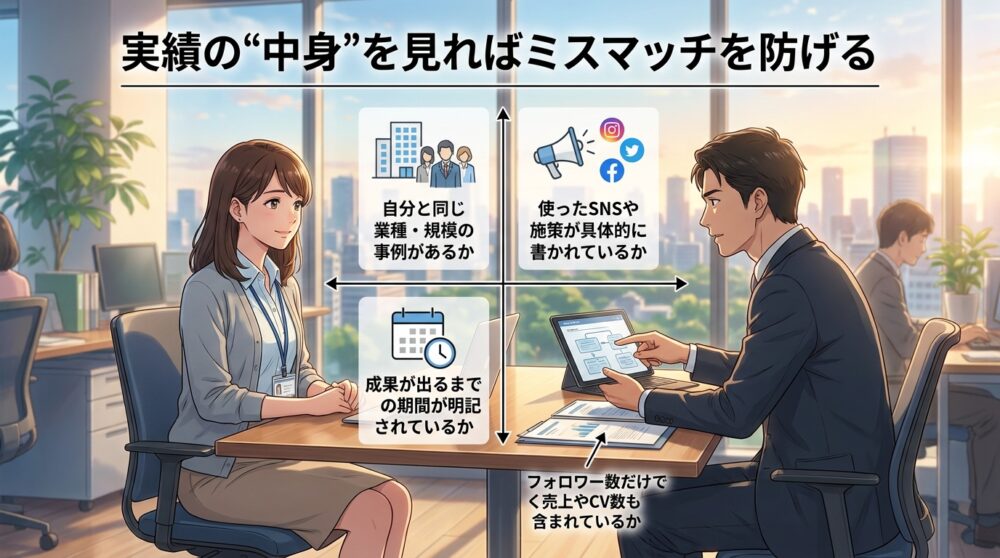 実績の