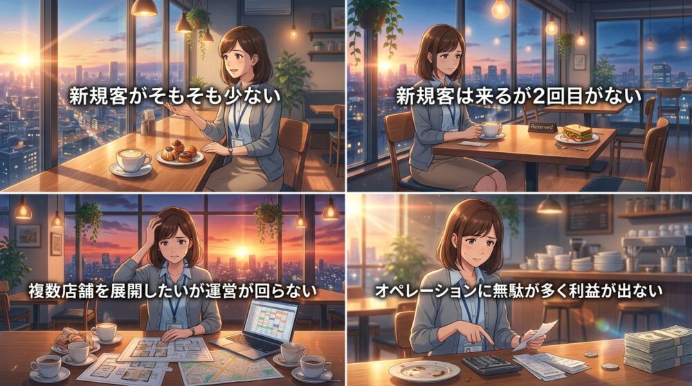 判断軸①：自店の課題とコンサルの専門領域が合っているか