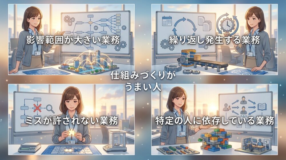 優先順位を決める基準を明確にしておく