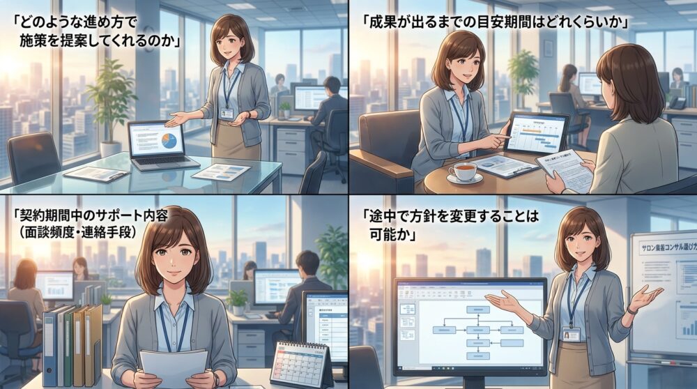 初回面談で聞いておくべき5つの質問