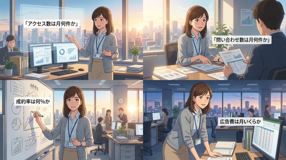 Web集客の課題が具体的に言語化できているか