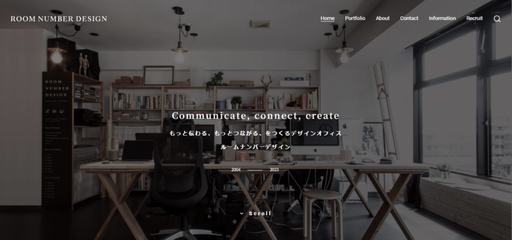 ROOM NUMBER DESIGNの公式サイト