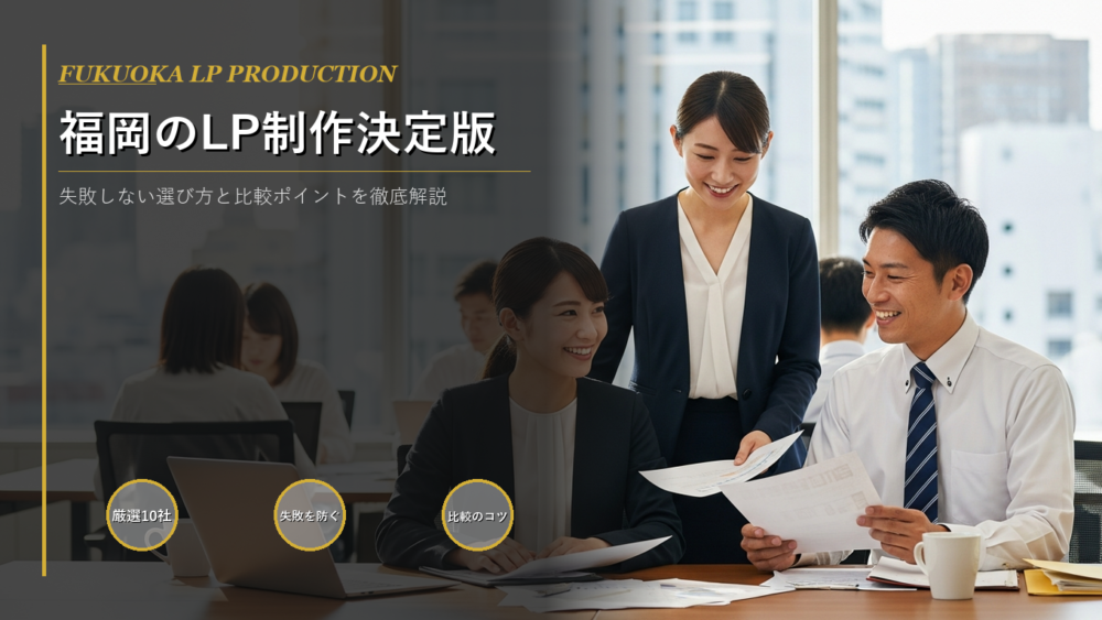 lp制作会社　福岡　比較
