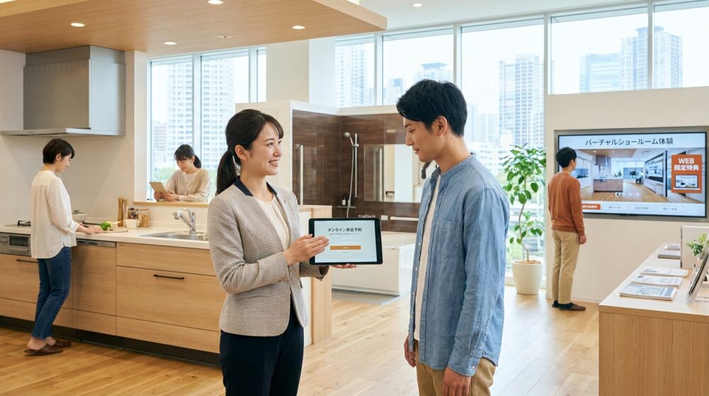 オンライン経由でショールームに人を呼ぶ実践方法